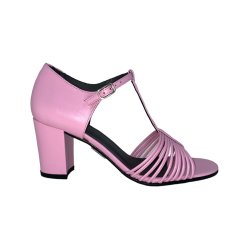 Nordic Shoepeople - Sandal i lyserd med tynde remme og hj hl - Liva 38