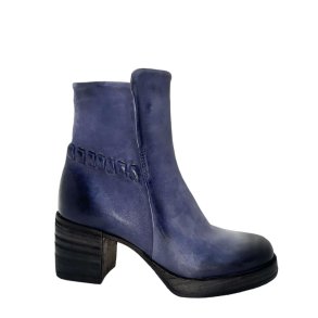 Airstep - Stvlette i bl med plateau og hl