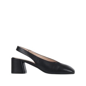 Bukela - Pumps i sort med slingback og moderat blokhl - Menton