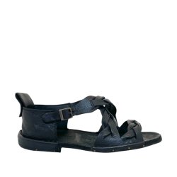 Bubetti - Sandal med fletremme i sort - 3446