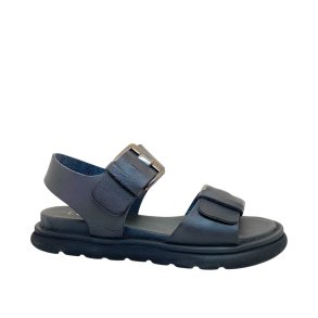 Lofina - Sandal i koksgr med spnder