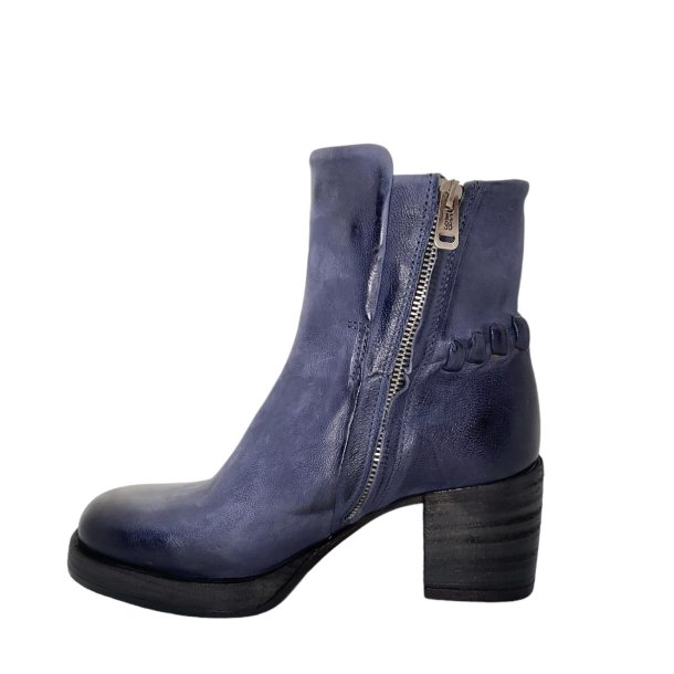 Airstep - Stvlette i bl med plateau og hl