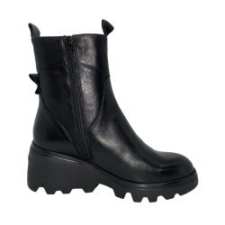 Wonders - Stvlette i sort med kilehl - G7001 