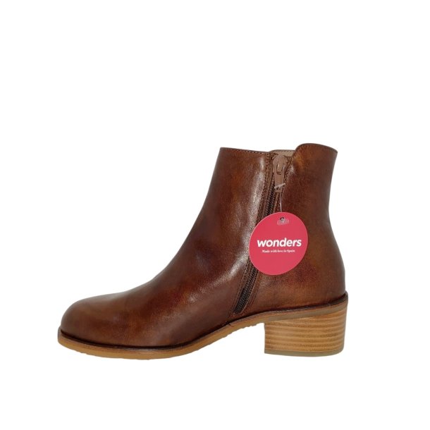 Wonders - Stvlette i varm brun med lys sl - 2103