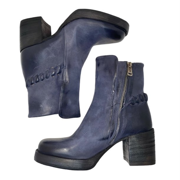 Airstep - Stvlette i bl med plateau og hl