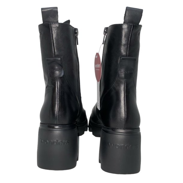 Wonders - Stvlette i sort med kilehl - G7001 