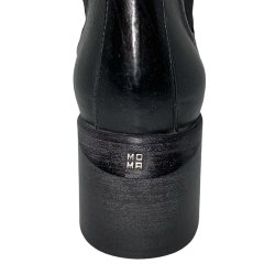 Moma - Stvlette i sort med elastik og moderat hl 