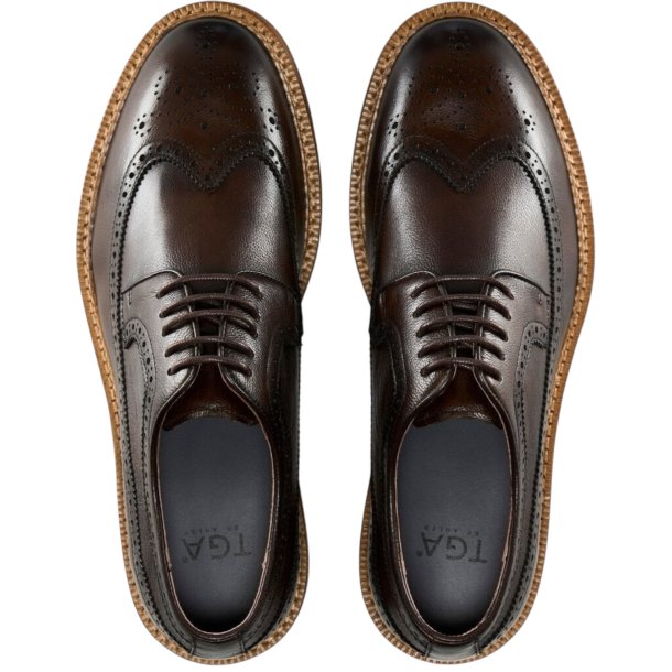 TGA - Snresko i brun med lys sl - 2495