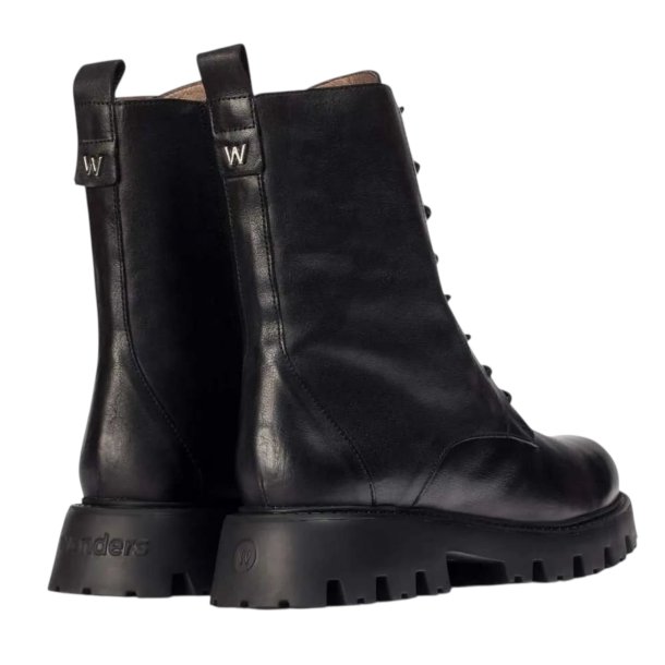 Wonders - Stvlette i sort med chunky sl - 7510