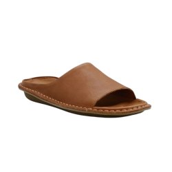 VIBAe - Slippers i cognac skind - Saint Tropez
