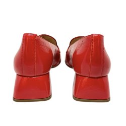 Wonders - Loafer i rd lak med lille hl - D1204