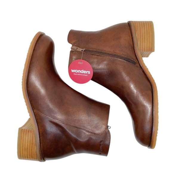 Wonders - Stvlette i varm brun med lys sl - 2103