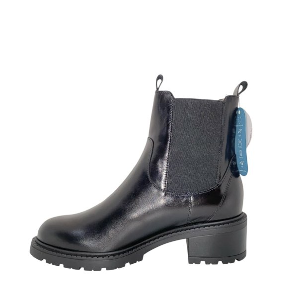 Wonders - Stvlette i sort med grov sl og elastik - 1421