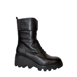 Wonders - Stvlette i sort med lynls, snre og kilehl - 7021
