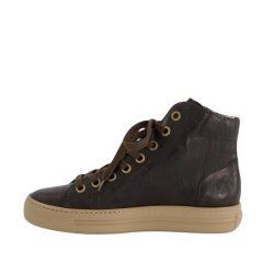 Paul Green - Ankelstvle med snre og lynls i brun - 4024