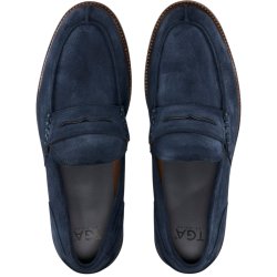 TGA - Loafer i bl ruskind - 2500