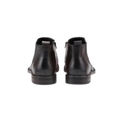 Lloyd herre - Chelsea stvle i sort med elastik og lynls - x-motion 315