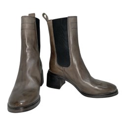 Moma - stvlette i gr med elastik og moderat hl