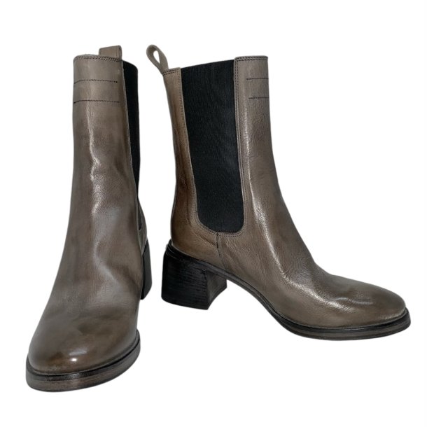 Moma - stvlette i gr med elastik og moderat hl