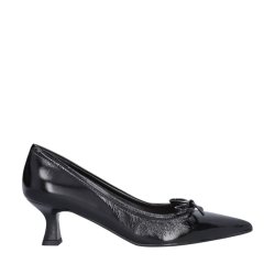 Billi Bi - Pumps i sort lak med sljfe - A9329