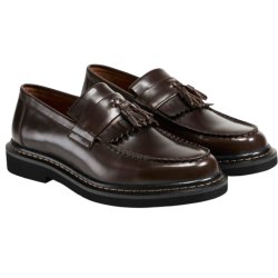 TGA - Loafer i brun med kvast - 2640