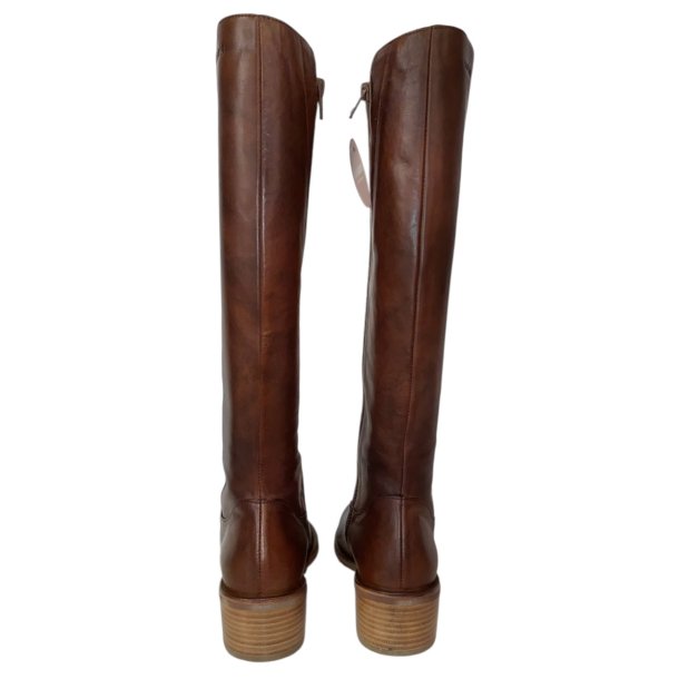 Wonders - Langskaftet stvle i varm brun med rgummisl - 2104