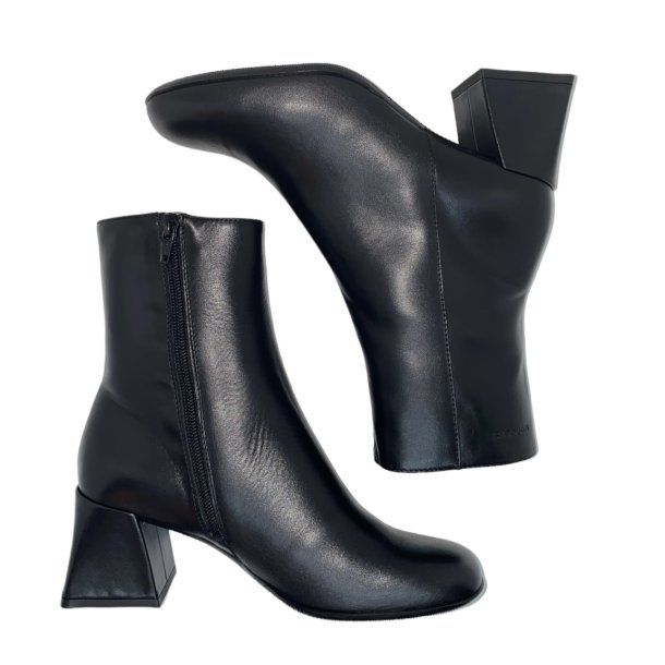 Wonders - Enkel stvlette i sort med moderat hl - H6213