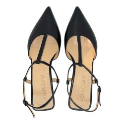 Pomme D`or - Pumps i sort med T rem - 2254