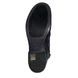 Moma - Stvlette i sort flet med snre og lynls