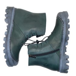 Lofina - Stvlette med snre og lynls i grn med grov sl - I6-965