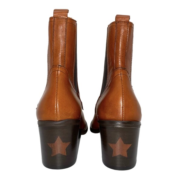 Bukela - Cowboystvle i cognac med elastik - Diego