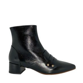 Chie Mihara - Stvlette i sort lak med lille hl - Jeybo