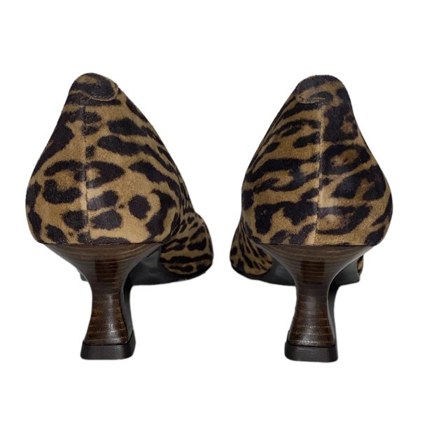 Billi Bi - Pumps i leopard print med lille hl - A7462