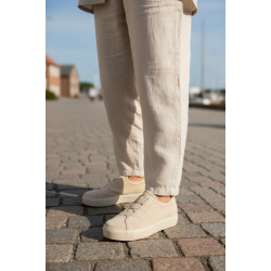 Paul Green - Sneakers i varm beige med plateau-s�l - 5529