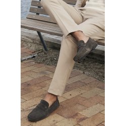 Lloyd herre - Loafer i m�rkebrun med bl�de s�ler - Rover