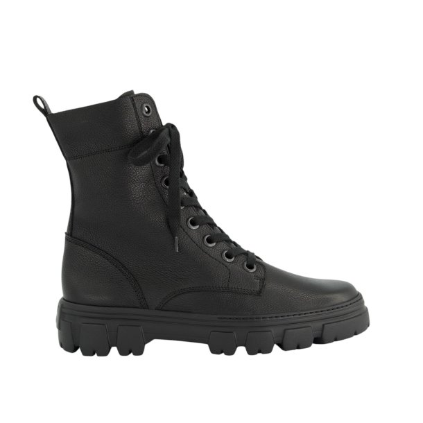 Paul Green - St�vlette i sort med chunky s�l - 9970