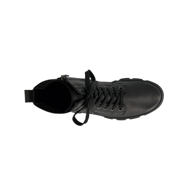 Paul Green - St�vlette i sort med chunky s�l - 9970