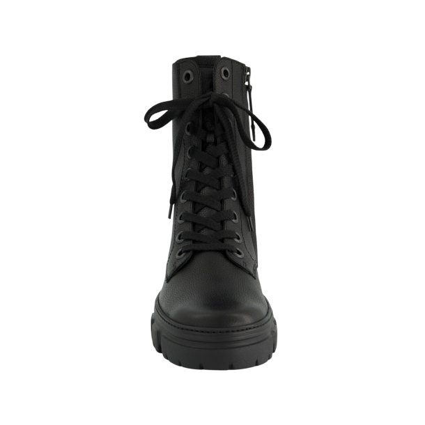 Paul Green - St�vlette i sort med chunky s�l - 9970