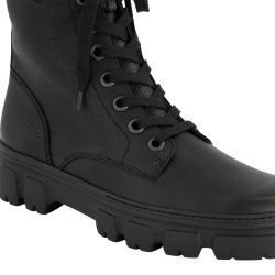 Paul Green - St�vlette i sort med chunky s�l - 9970