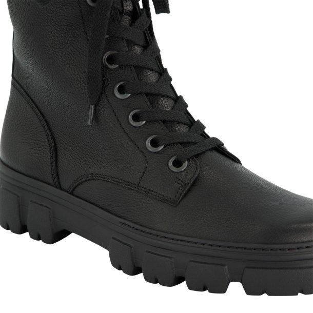 Paul Green - St�vlette i sort med chunky s�l - 9970