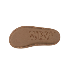 VIBAe - Sandal i cognac med flet og hlrem - Capri