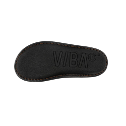 VIBAe - Slippers i kakaobrun skind - Saint Tropez