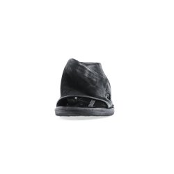 Airstep - Flad sandal i sort med lynl�s