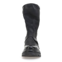 Airstep - Stvlette i sort med slag og slv-detaljer