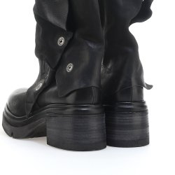 Airstep - Stvlette i sort med slag og slv-detaljer