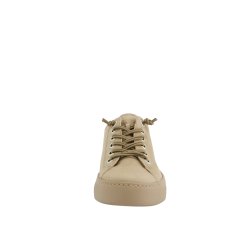 Paul Green - Sneakers i sandfarvet ruskind med elastiksn�re - 4081