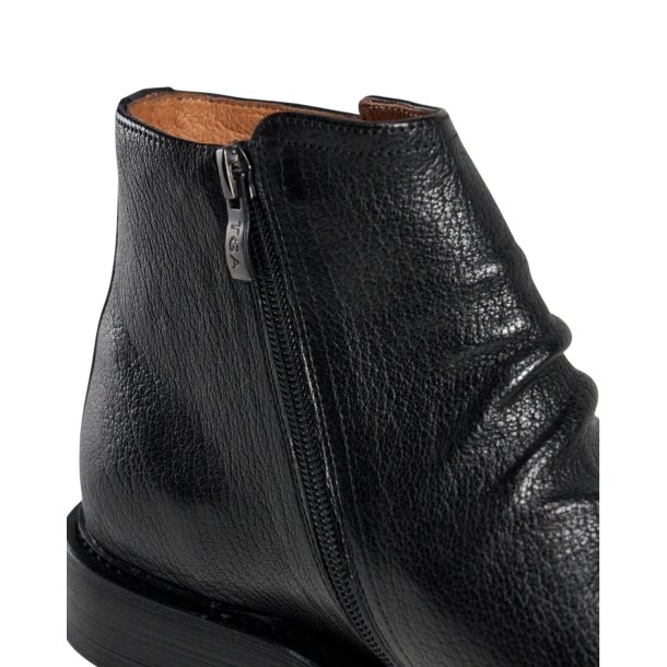 TGA By Ahler - St�vle i sort med rynkeeffekt - 3130