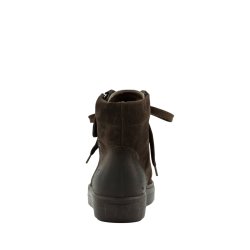 Paul Green - Ankelst�vle i m�rkebrun med lynl�s og sn�re - 4024
