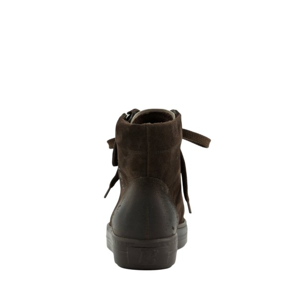 Paul Green - Ankelst�vle i m�rkebrun med lynl�s og sn�re - 4024