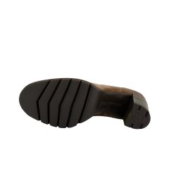 Paul Green - Loafer i lys brun med h�l og plateau - 3784